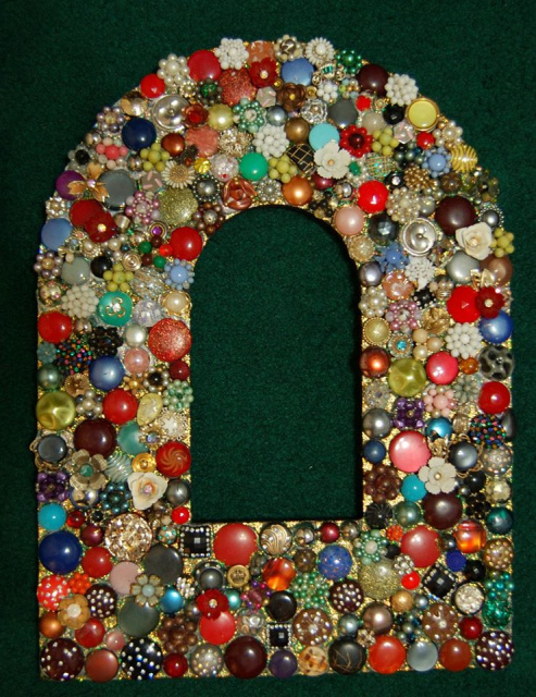 Vintage Mosaic Mirror